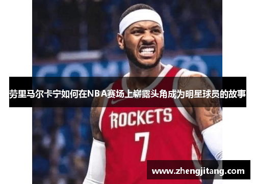 劳里马尔卡宁如何在NBA赛场上崭露头角成为明星球员的故事